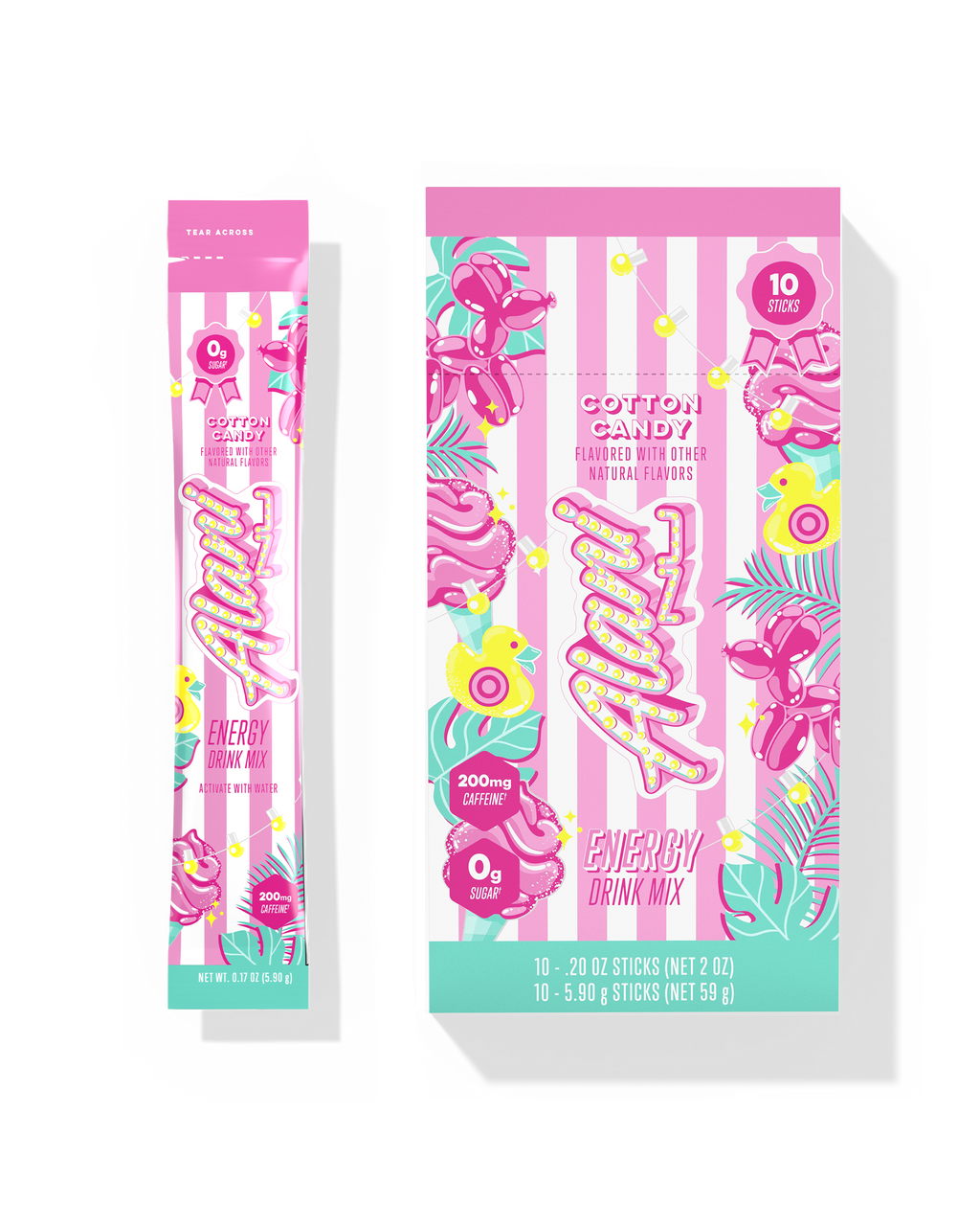 Alani Nu Energy Sticks - Cotton Candy S4 - image 1