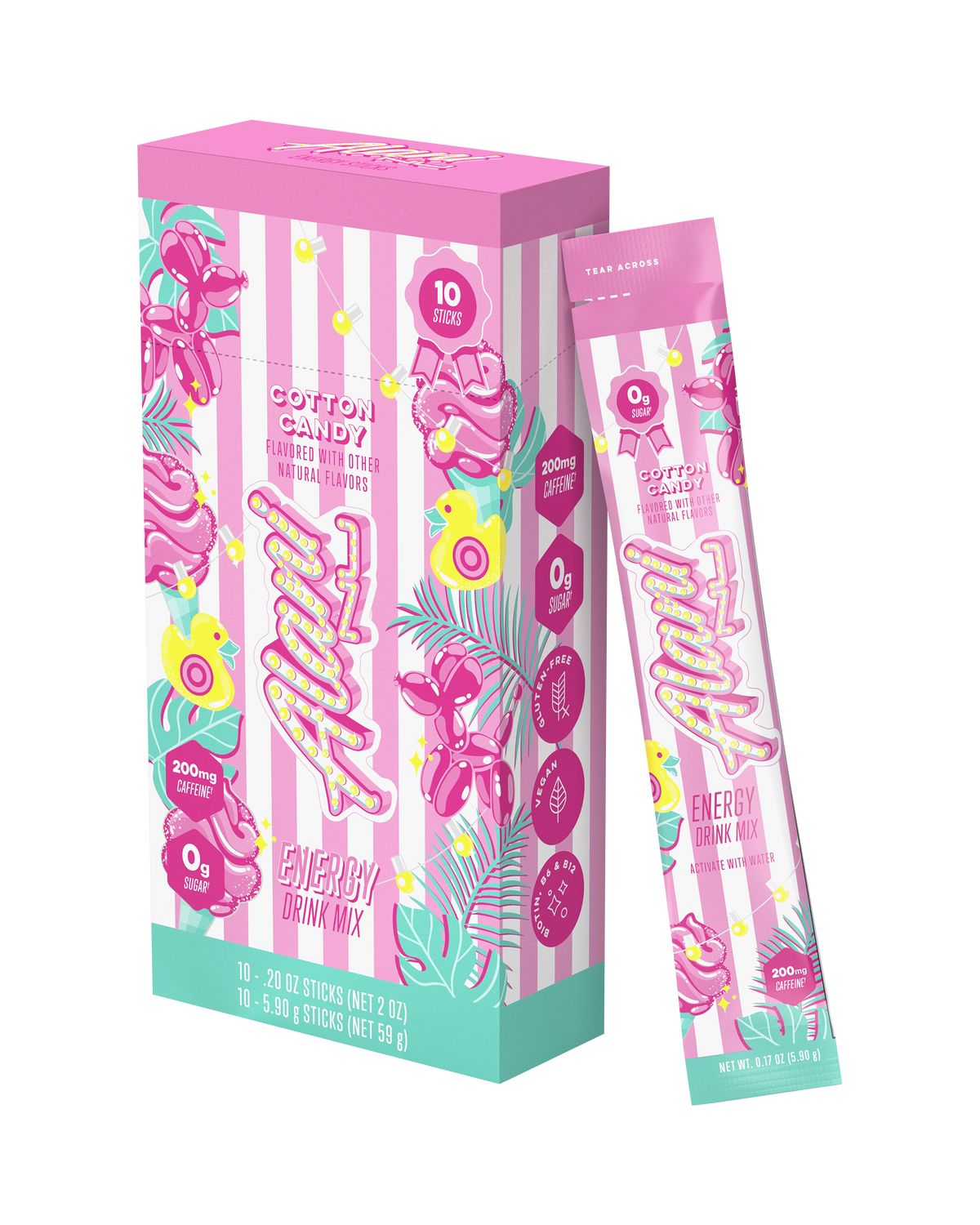 Alani Nu Energy Sticks - Cotton Candy S4 - image 2