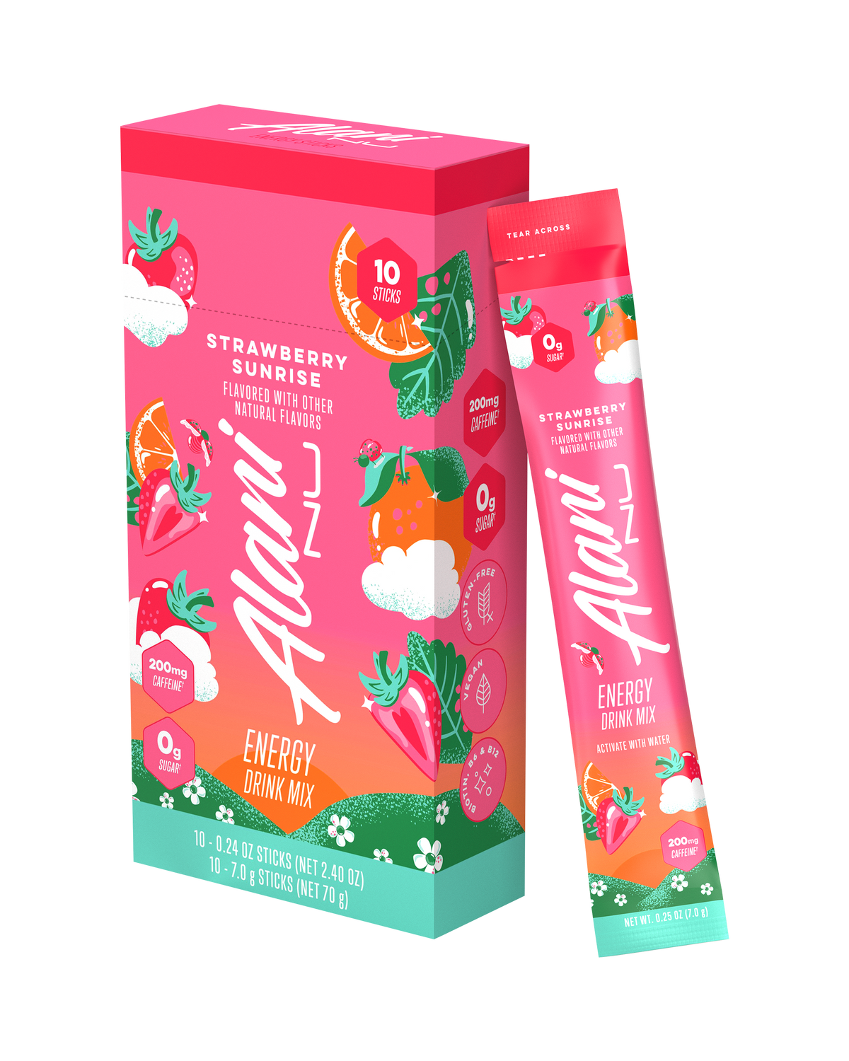 Alani Nu Energy Sticks - Strawberry Sunrise E8 - image 2