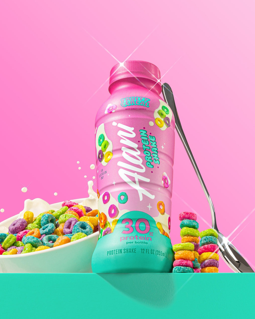 Alani Nu 30g protein shake - fruity cereal K6 - image 3