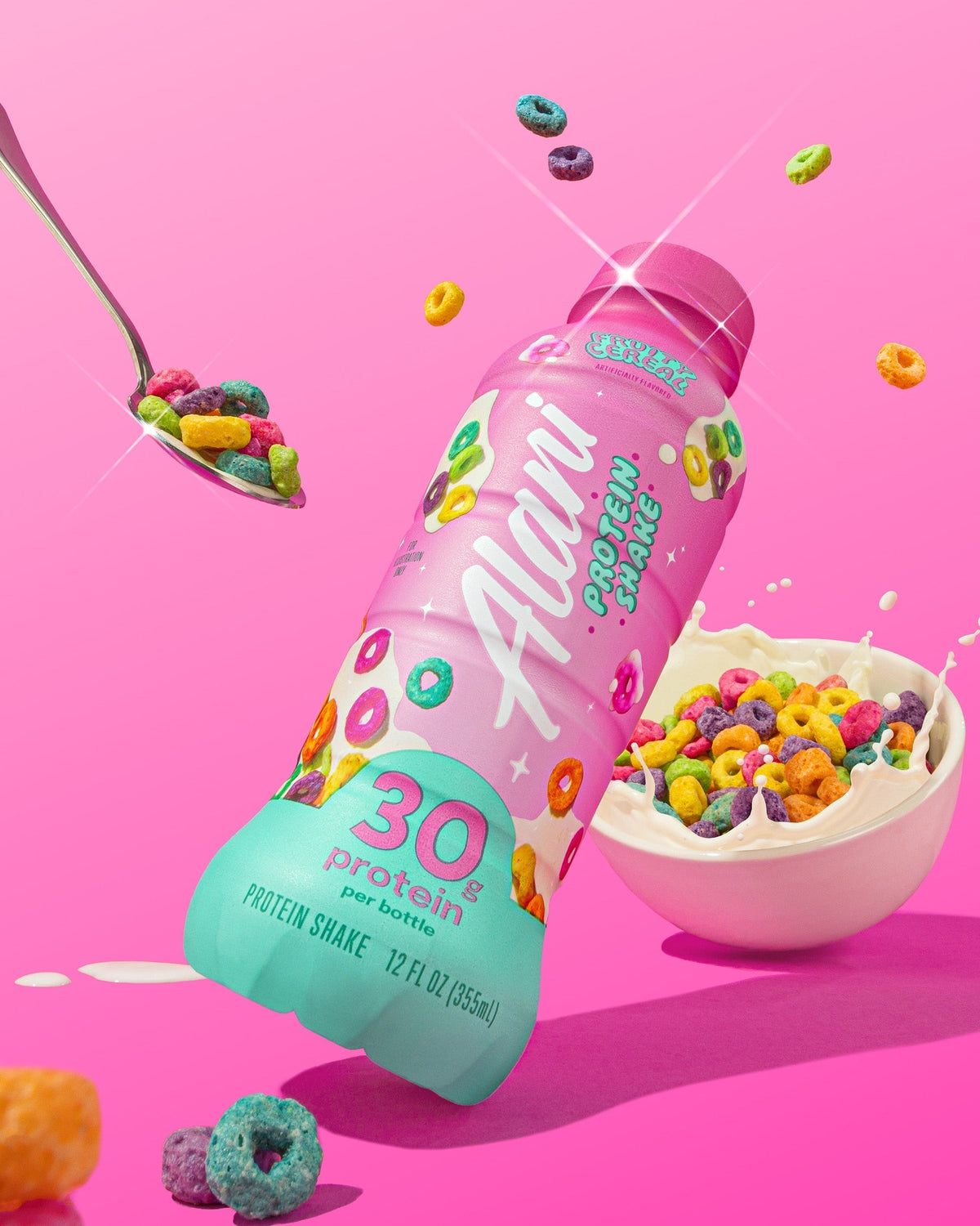 Alani Nu 30g protein shake - fruity cereal K6 - image 4