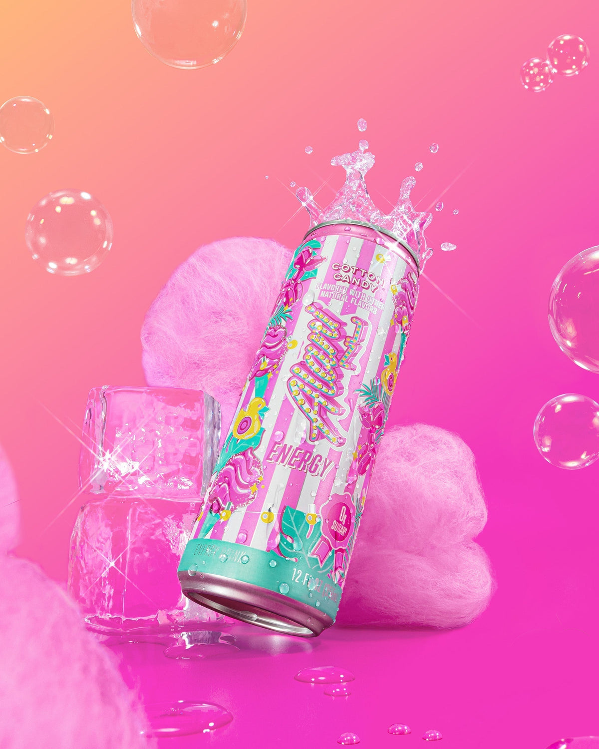 Alani Nu Energy Drink - Cotton Candy K7 - image 4