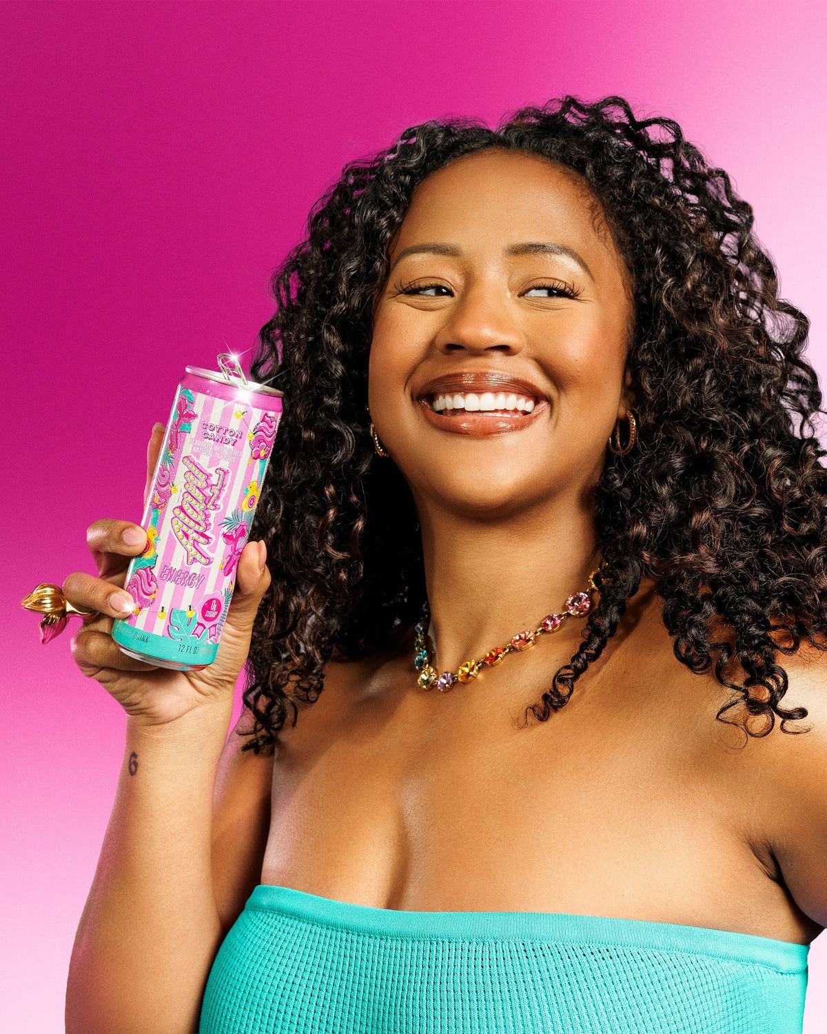 Alani Nu Energy Drink - Cotton Candy K7 - image 5