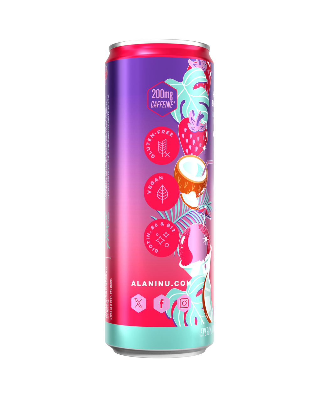Alani Nu Energy Drink - Hawaiian Shaved Ice O7 - image 2