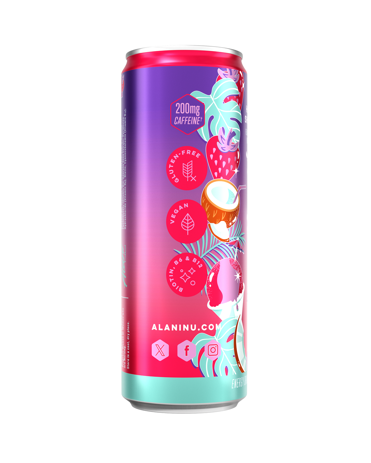 Alani Nu Energy Drink - Hawaiian Shaved Ice O7 - image 2