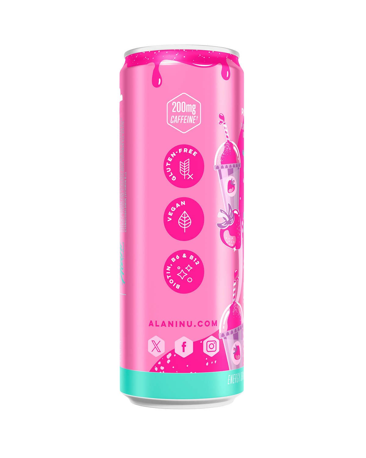 Alani Nu Energy Drink - Pink Slush U2 - image 2