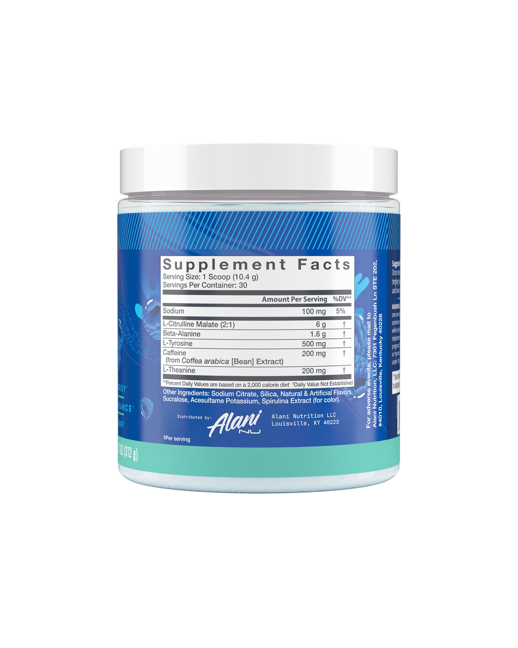 Alani Nu Pre-Workout - Breezeberry Y8 - image 2