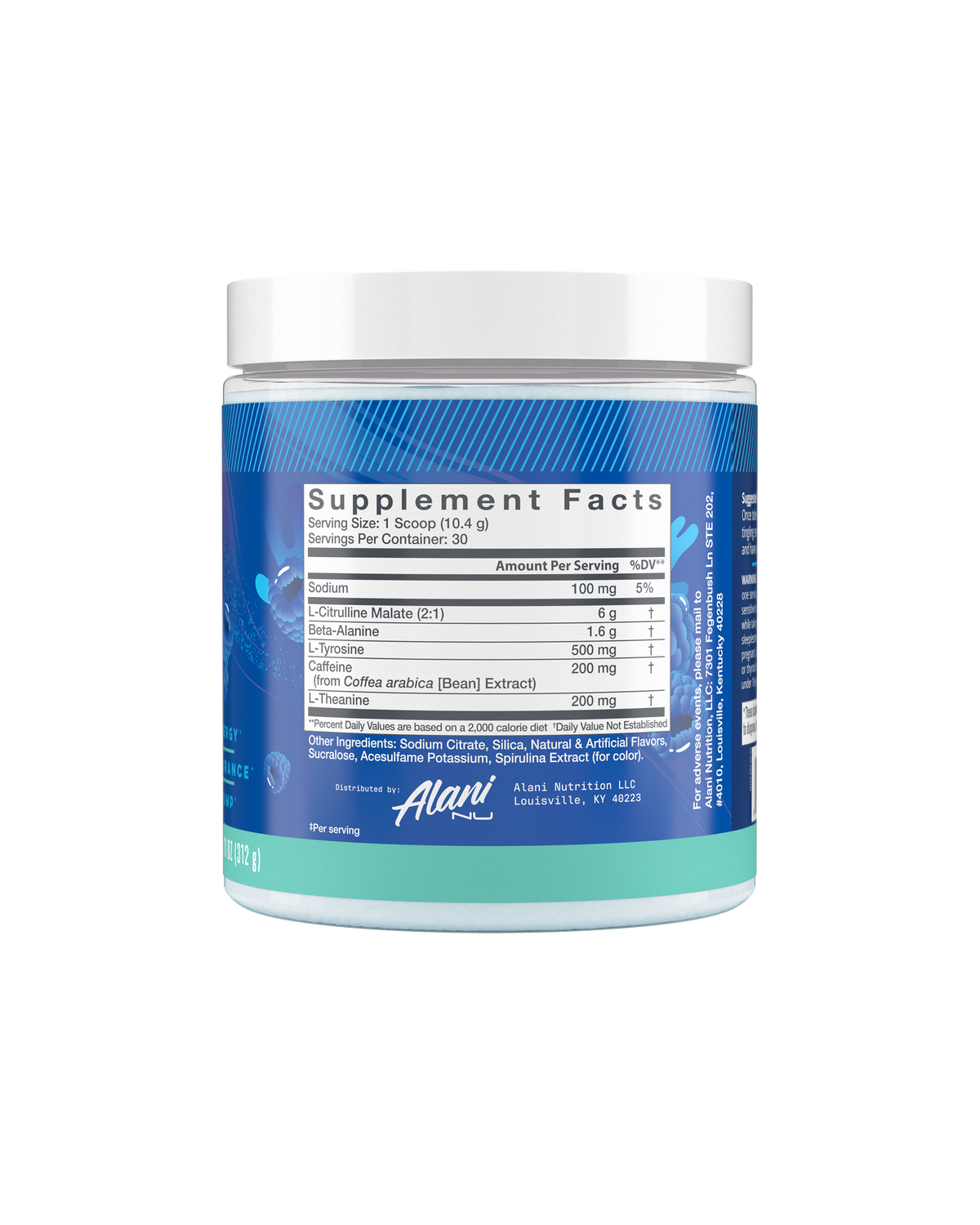 Alani Nu Pre-Workout - Breezeberry Y8 - image 2