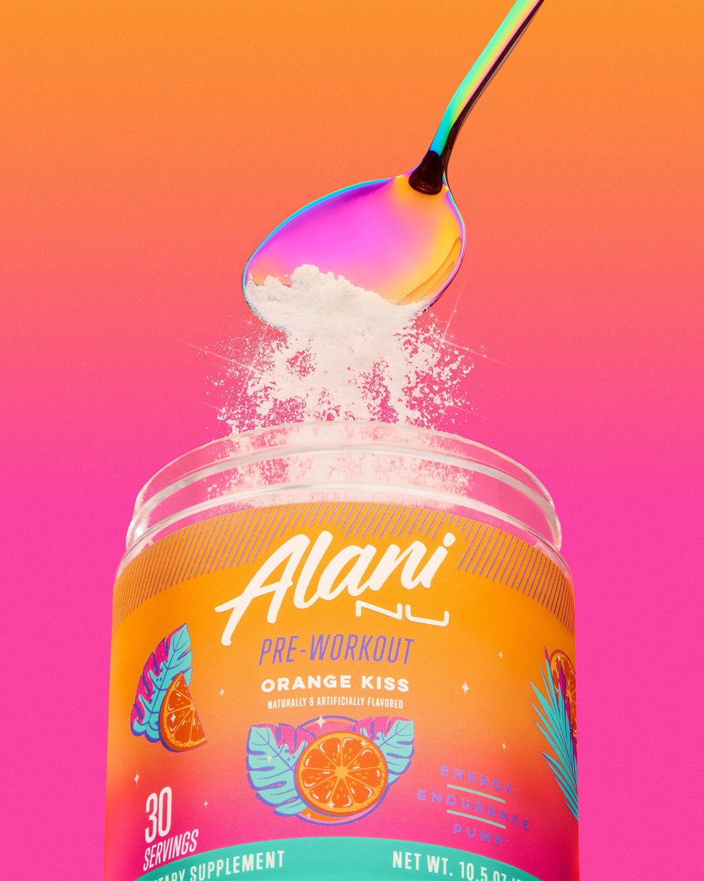 Alani Nu Pre-Workout - Orange Kiss U6 - image 5