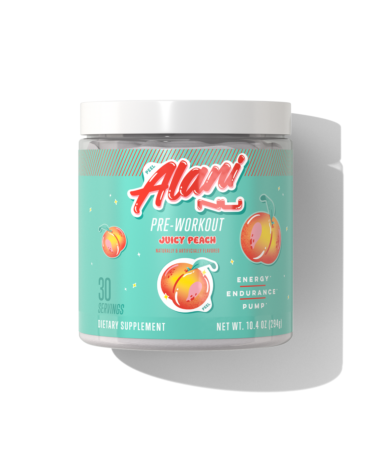 Alani Nu Pre-Workout - Juicy Peach W6 - image 1