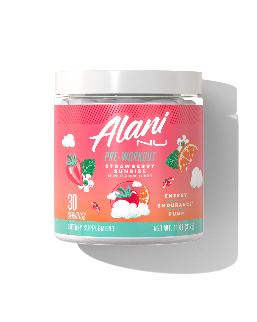 Alani Nu Pre-Workout - Strawberry Sunrise X3 - image 1