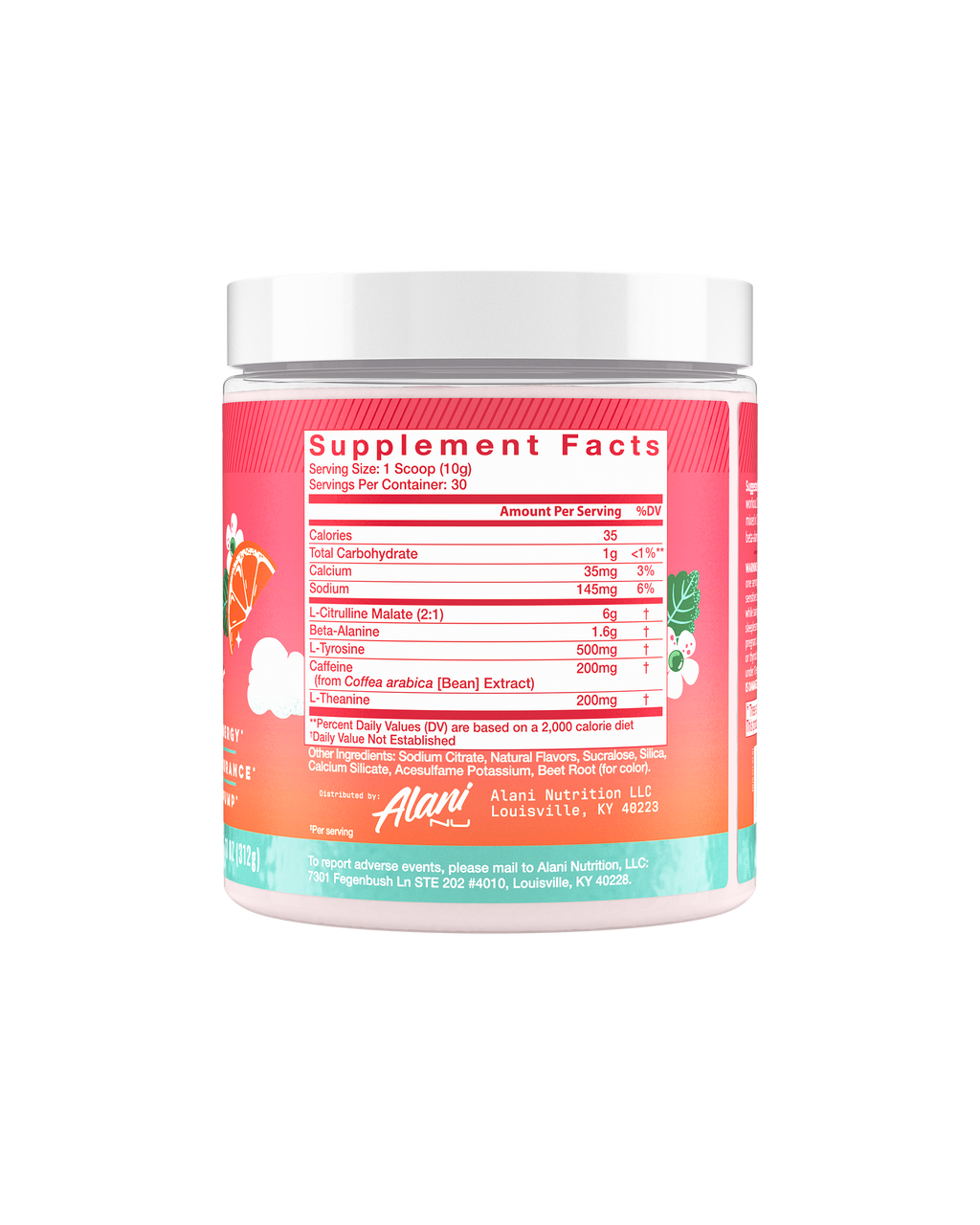 Alani Nu Pre-Workout - Strawberry Sunrise X3 - image 2