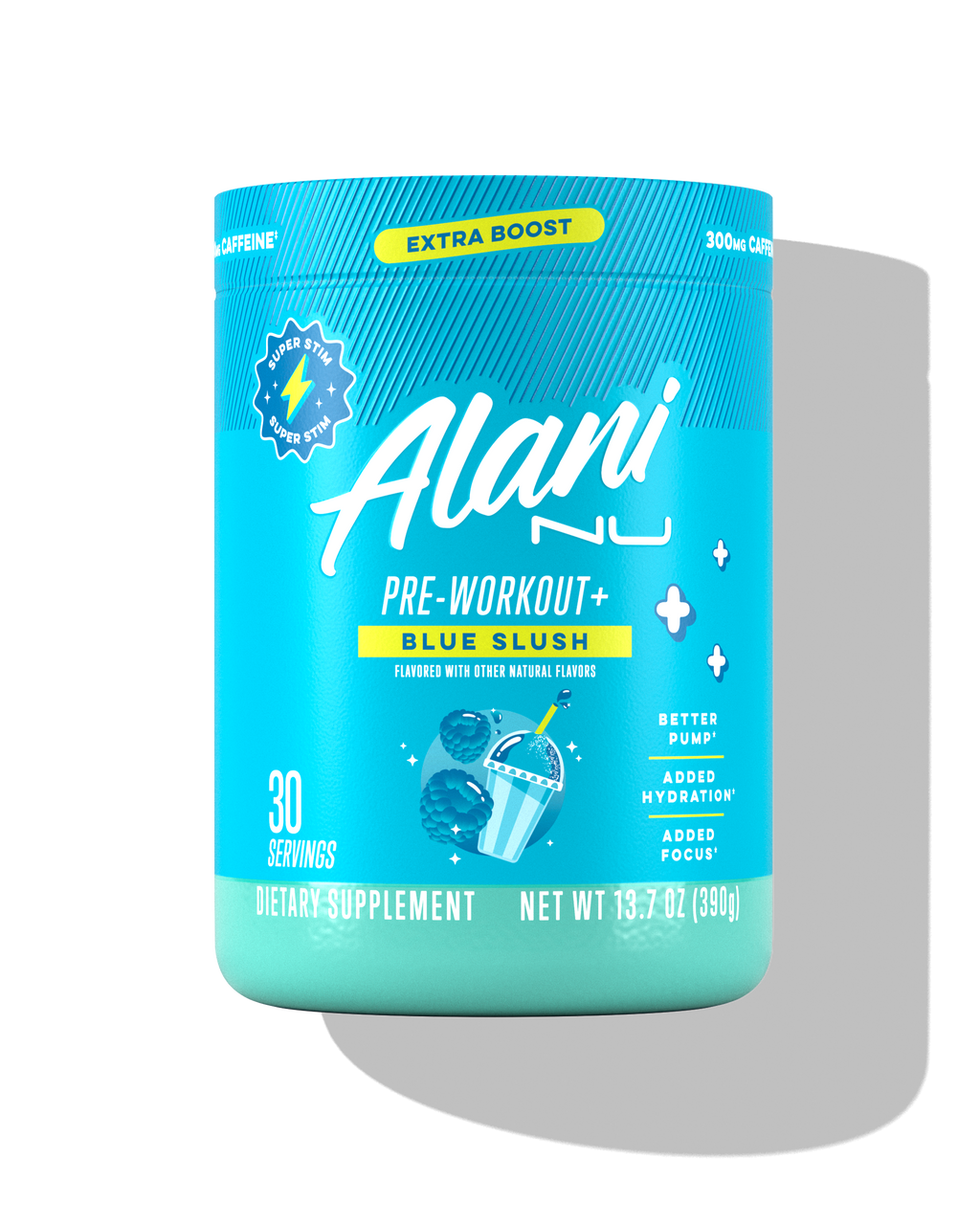 Alani Nu Pre-Workout+ - Blue Slush W8 - image 1