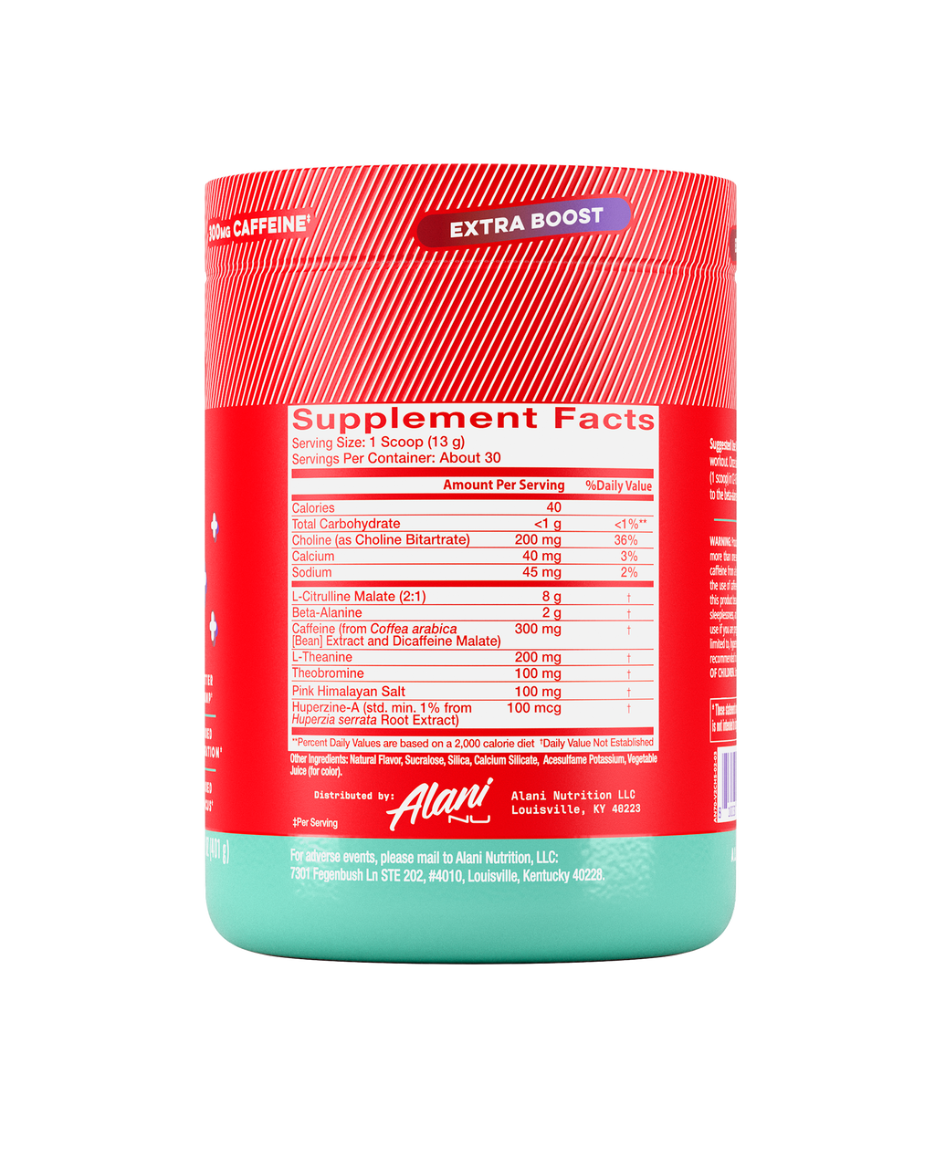 Alani Nu Pre-Workout+ - Cherry Slush Z5 - image 2