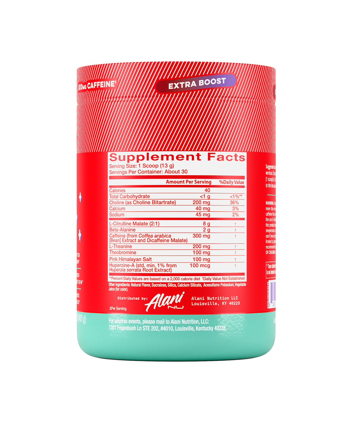 Alani Nu Pre-Workout+ - Cherry Slush Z5 - image 2