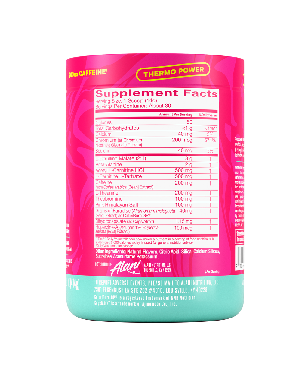 Alani Nu Pre-Workout+ Burn - Dragon Fruit Rush A7 - image 2