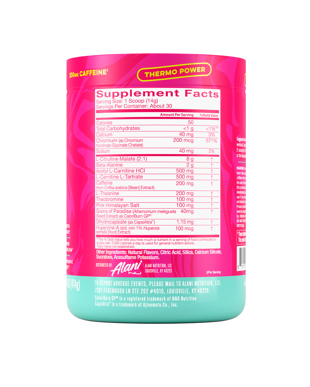 Alani Nu Pre-Workout+ Burn - Dragon Fruit Rush A7 - image 2