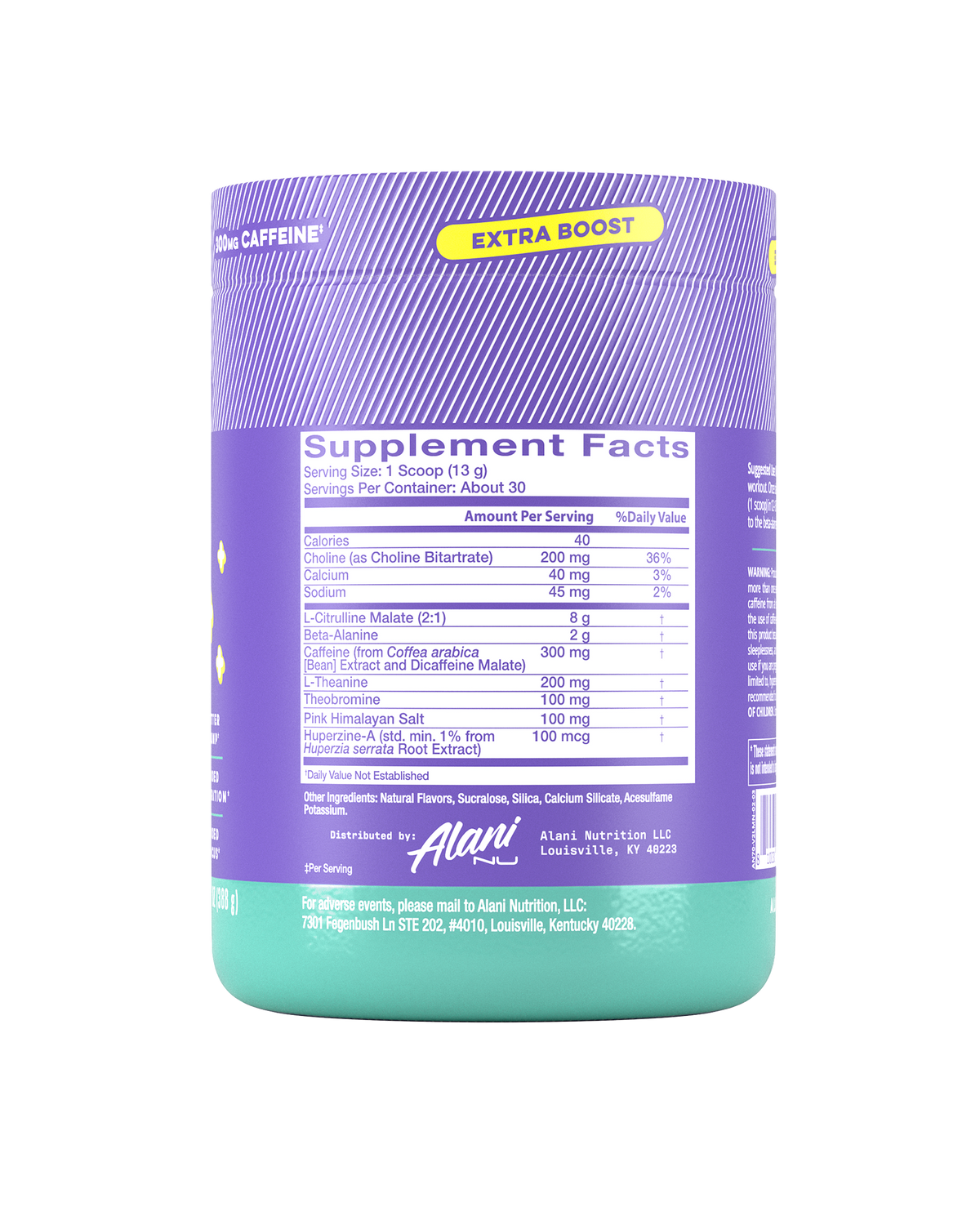 Alani Nu Pre-Workout+ - Frozen Lemonade T9 - image 2