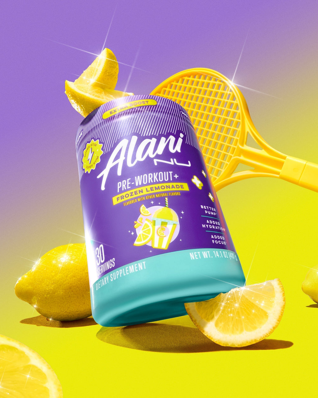 Alani Nu Pre-Workout+ - Frozen Lemonade T9 - image 4