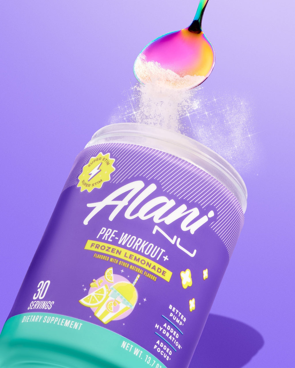 Alani Nu Pre-Workout+ - Frozen Lemonade T9 - image 5