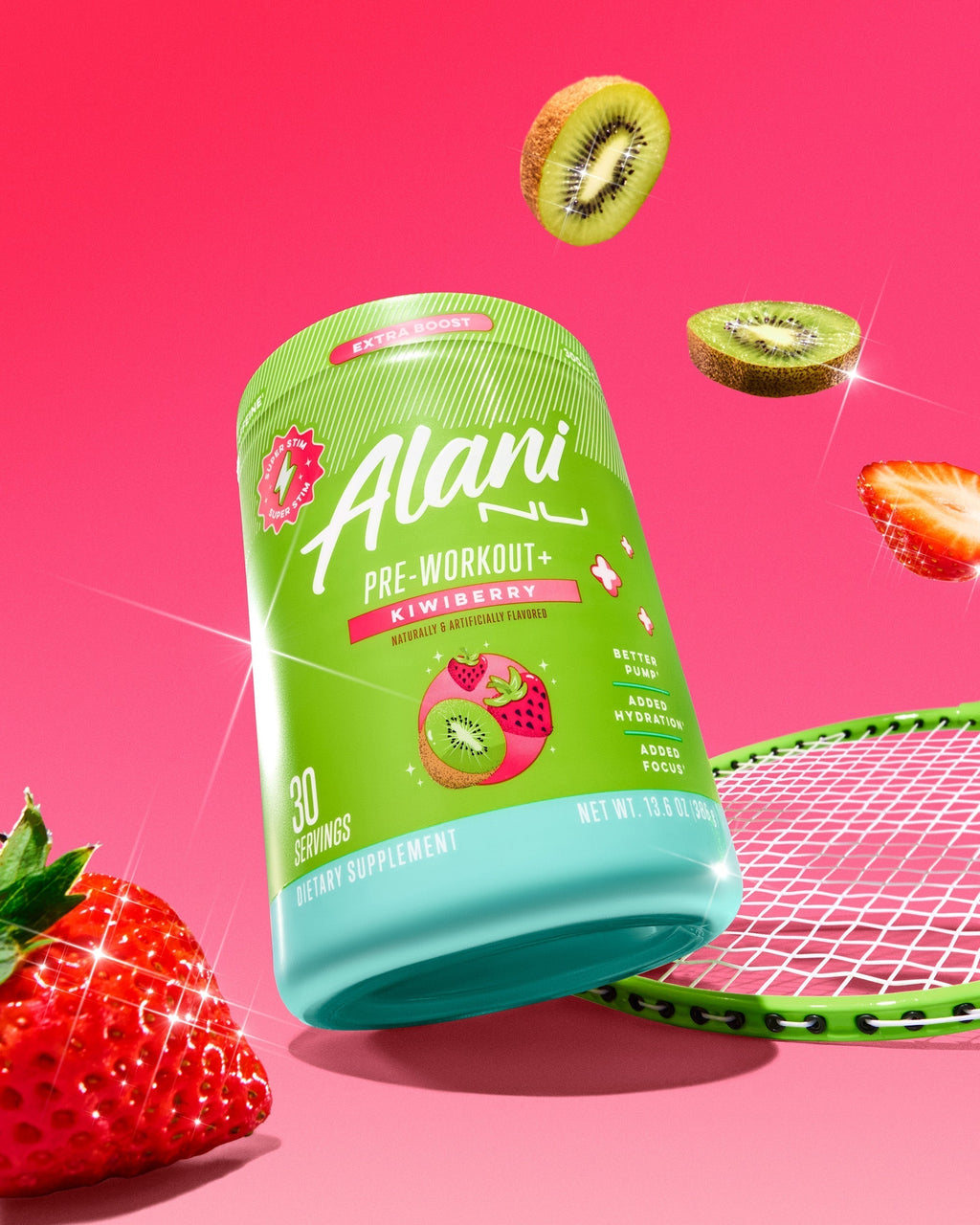 Alani Nu Pre-Workout+ - Kiwiberry A1 - image 4