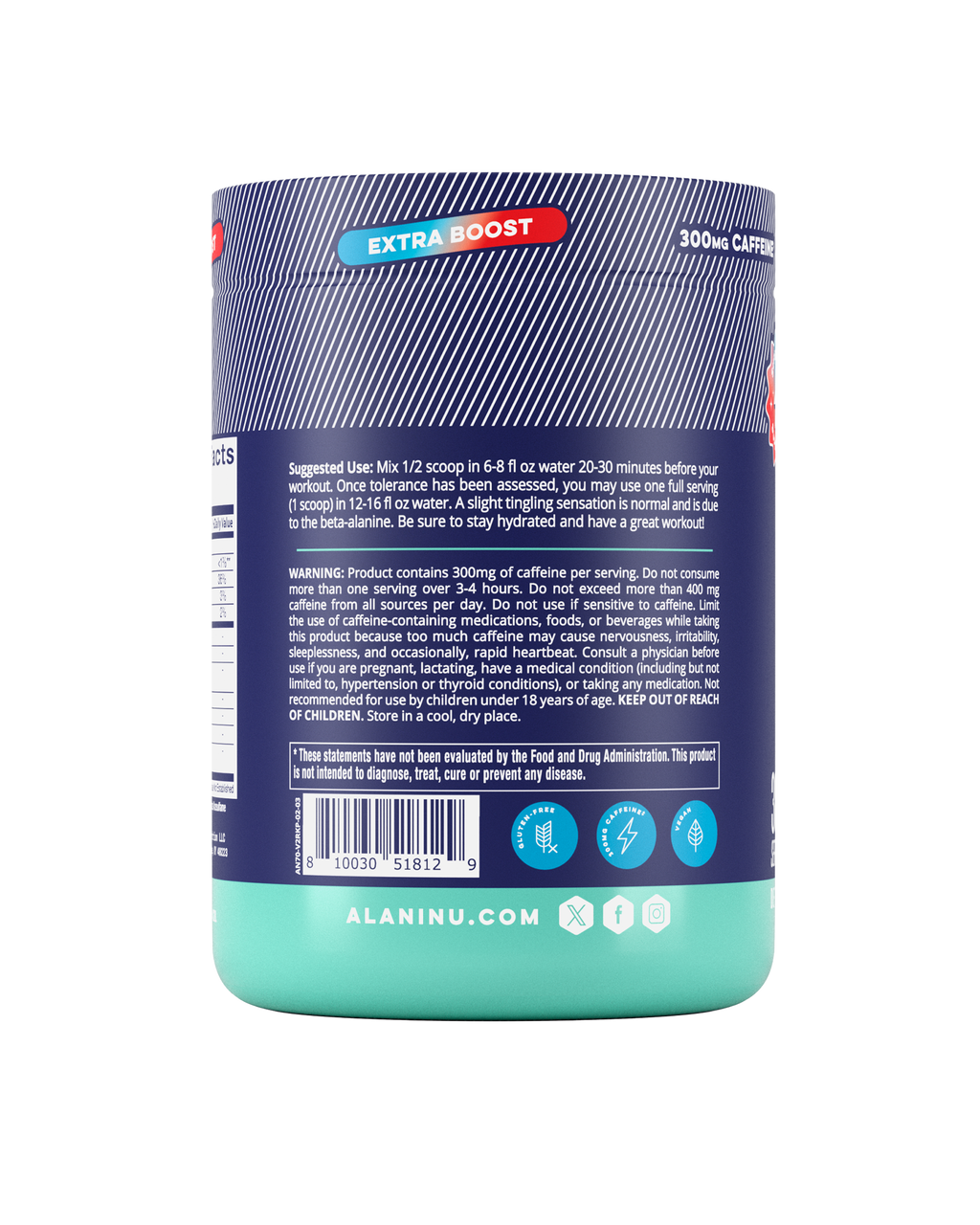 Alani Nu Pre-Workout+ - Rocket Pop S7 - image 3