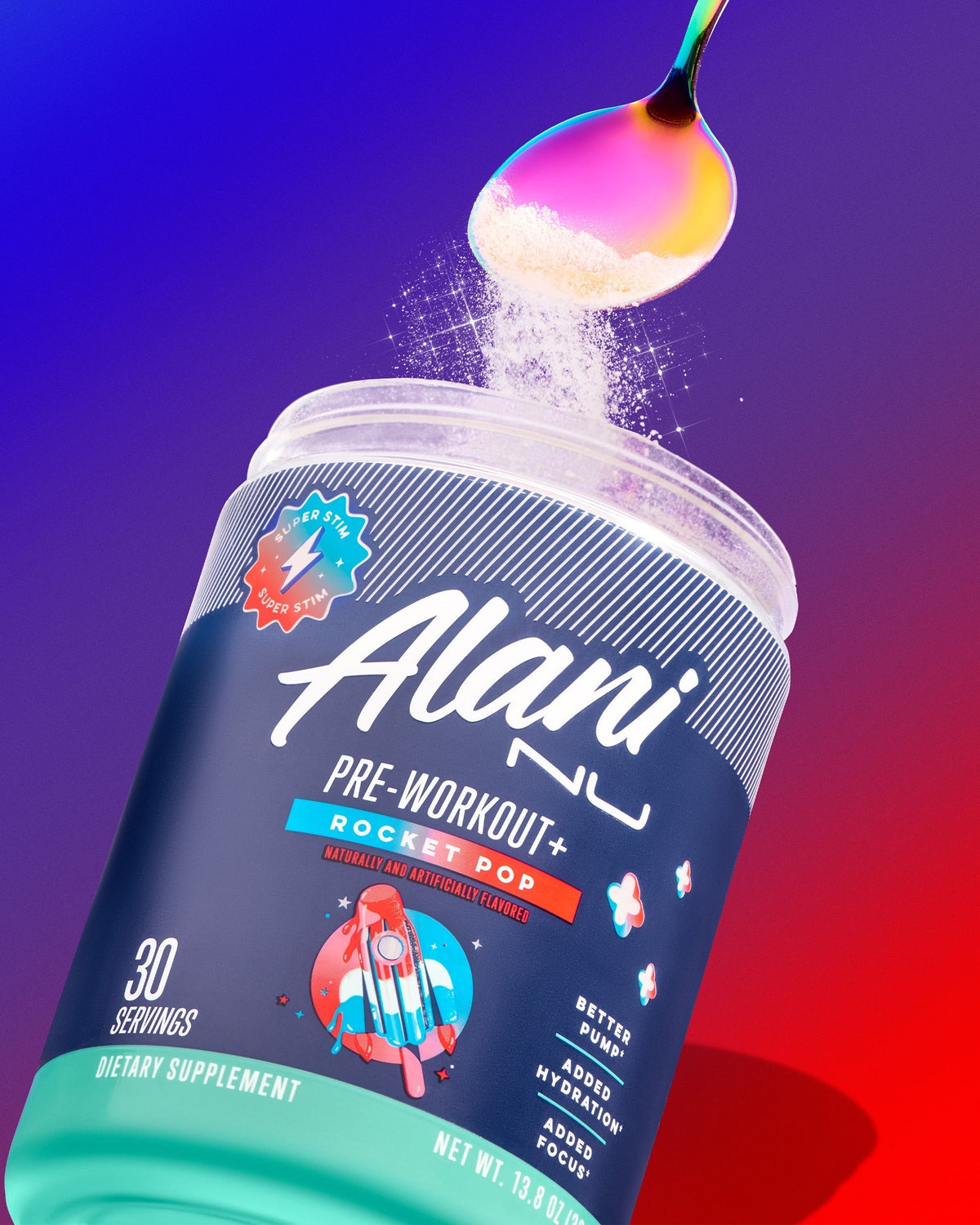 Alani Nu Pre-Workout+ - Rocket Pop S7 - image 5