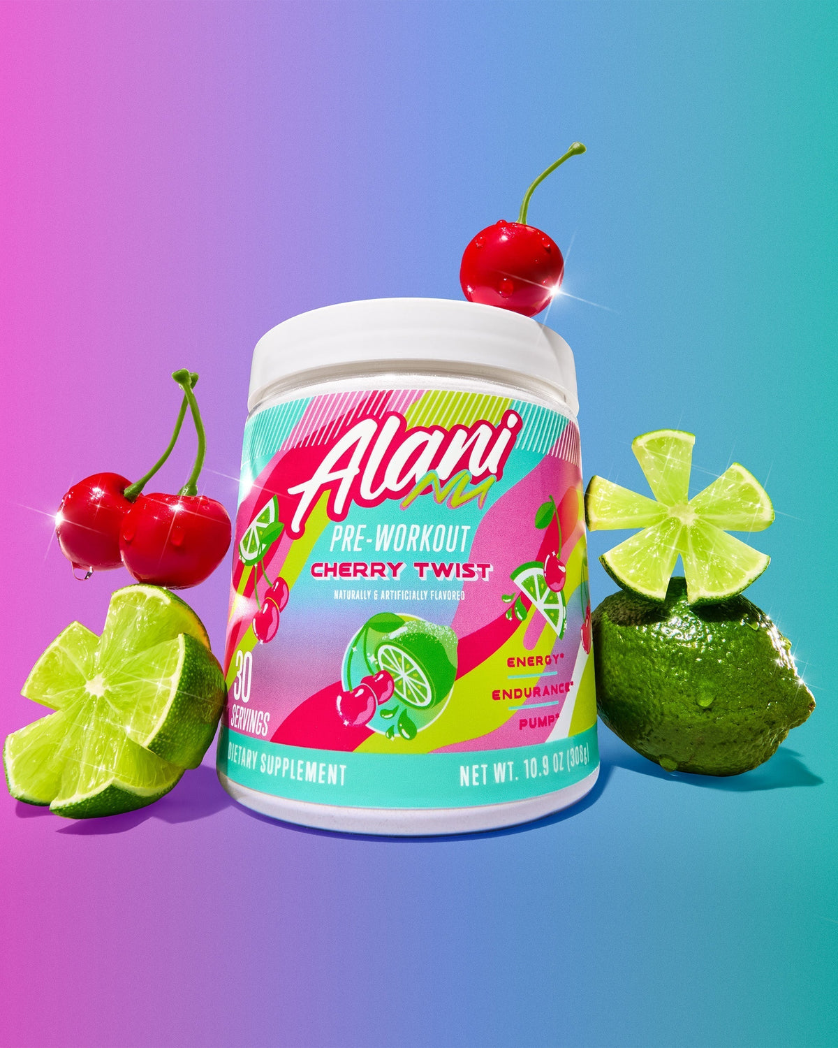 Alani Nu Energy Drink & Pre-Workout - Cherry Twist L9 - image 5
