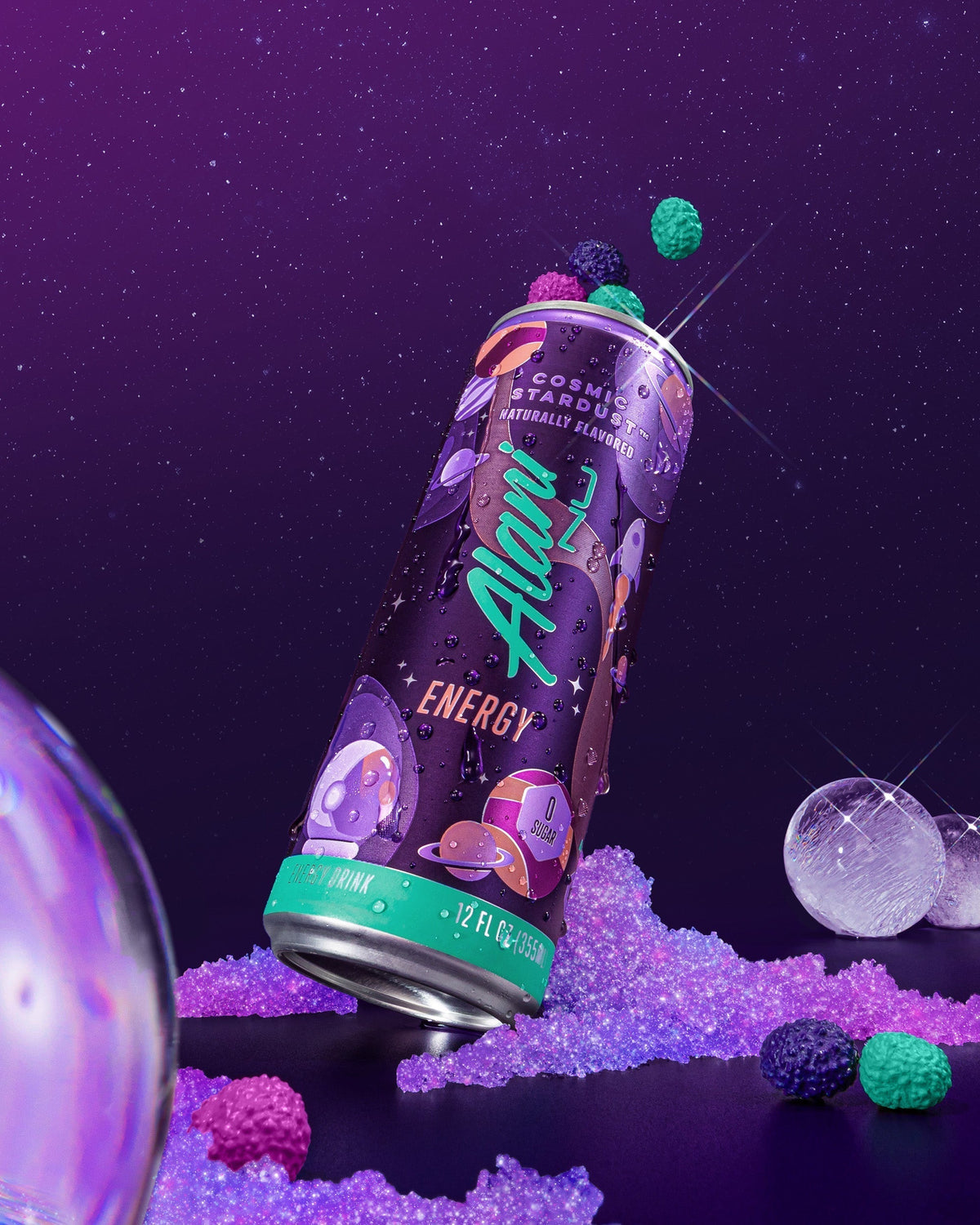 Alani Nu Energy Drink & Pre-Workout - Cosmic Stardust R5 - image 4