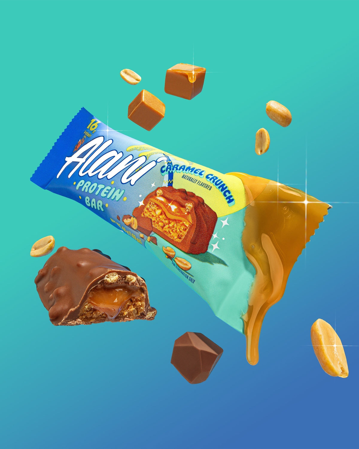 Alani Nu Protein Bar - Caramel Crunch E8 - image 5