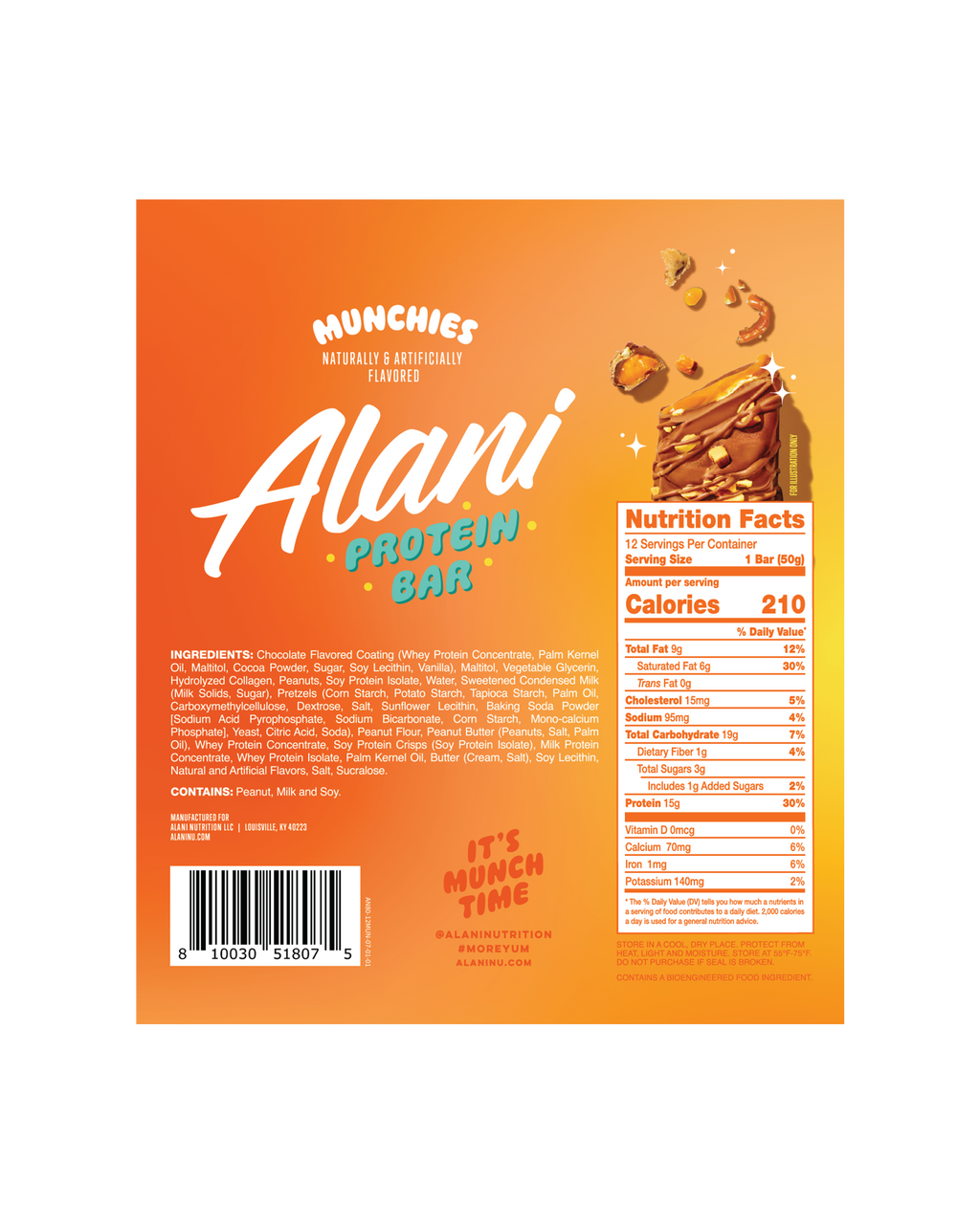 Alani Nu Protein Bar - Munchies T4 - image 3