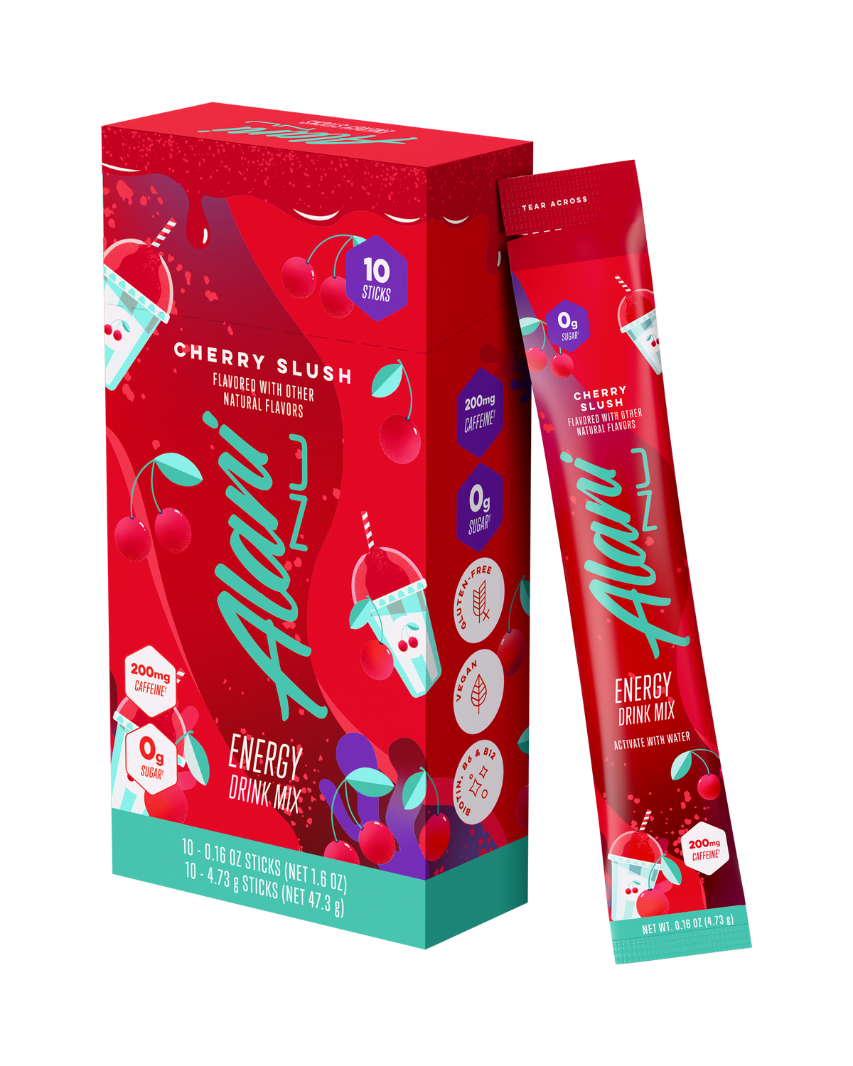 Alani Nu Energy Sticks - Cherry Slush N8 - image 2