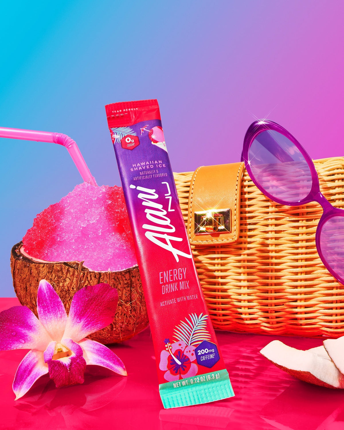 Alani Nu Energy Sticks - Hawaiian Shaved Ice F0 - image 4