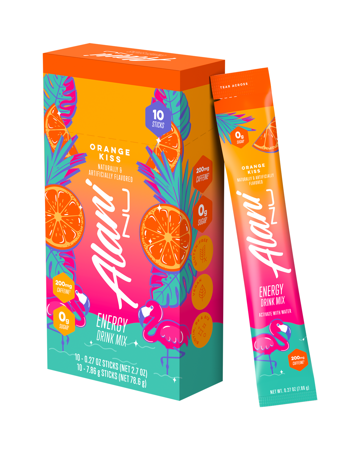 Alani Nu Energy Sticks - Orange Kiss Y0 - image 2