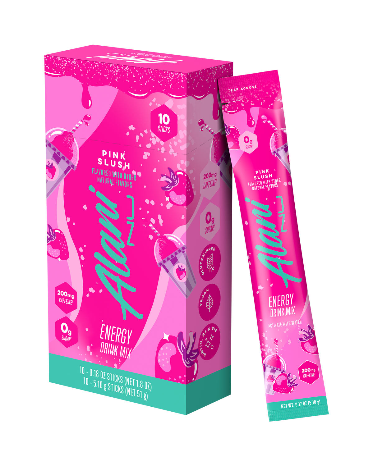 Alani Nu Energy Sticks - Pink Slush H5 - image 2