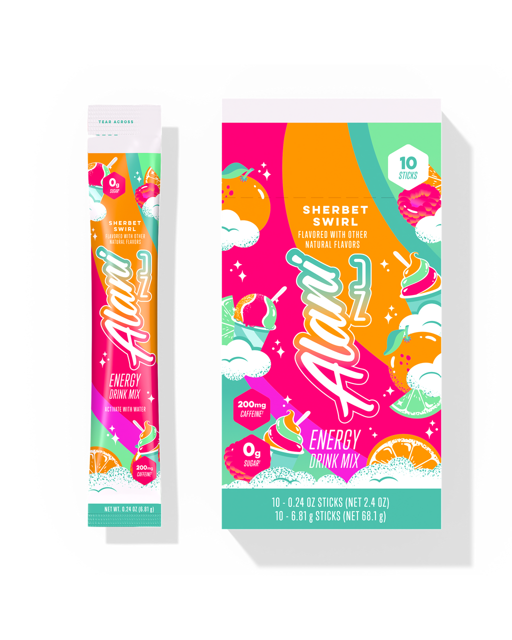 Alani Nu Energy Sticks - Sherbet Swirl M8 - image 1