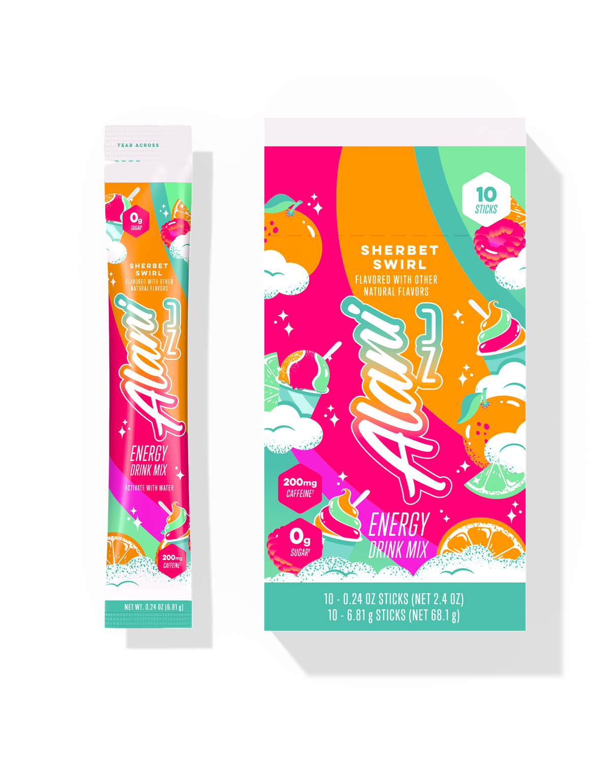 Alani Nu Energy Sticks - Sherbet Swirl M8 - image 1