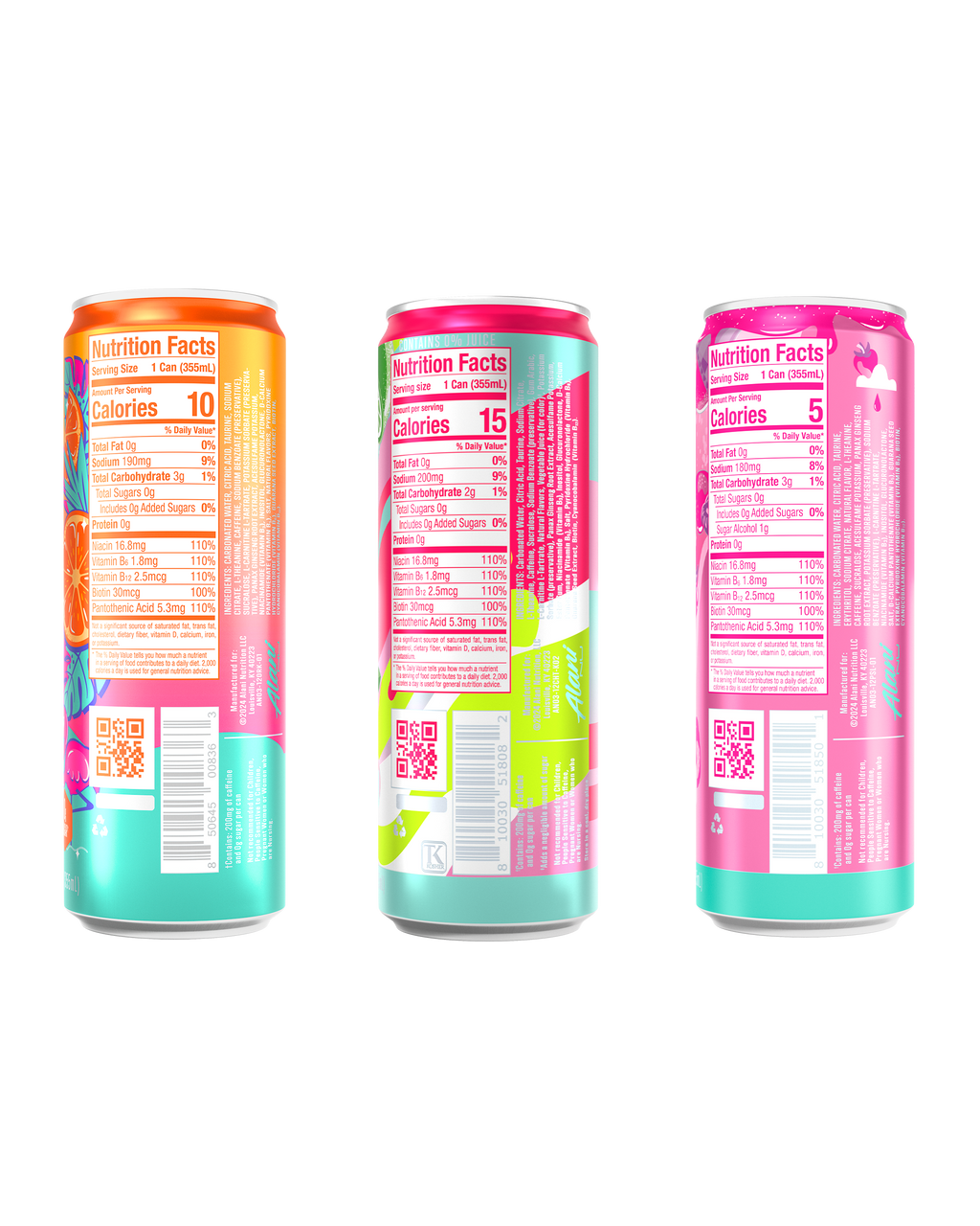 Alani Nu Energy Variety Pack - Sunshine Mix R1 - image 3