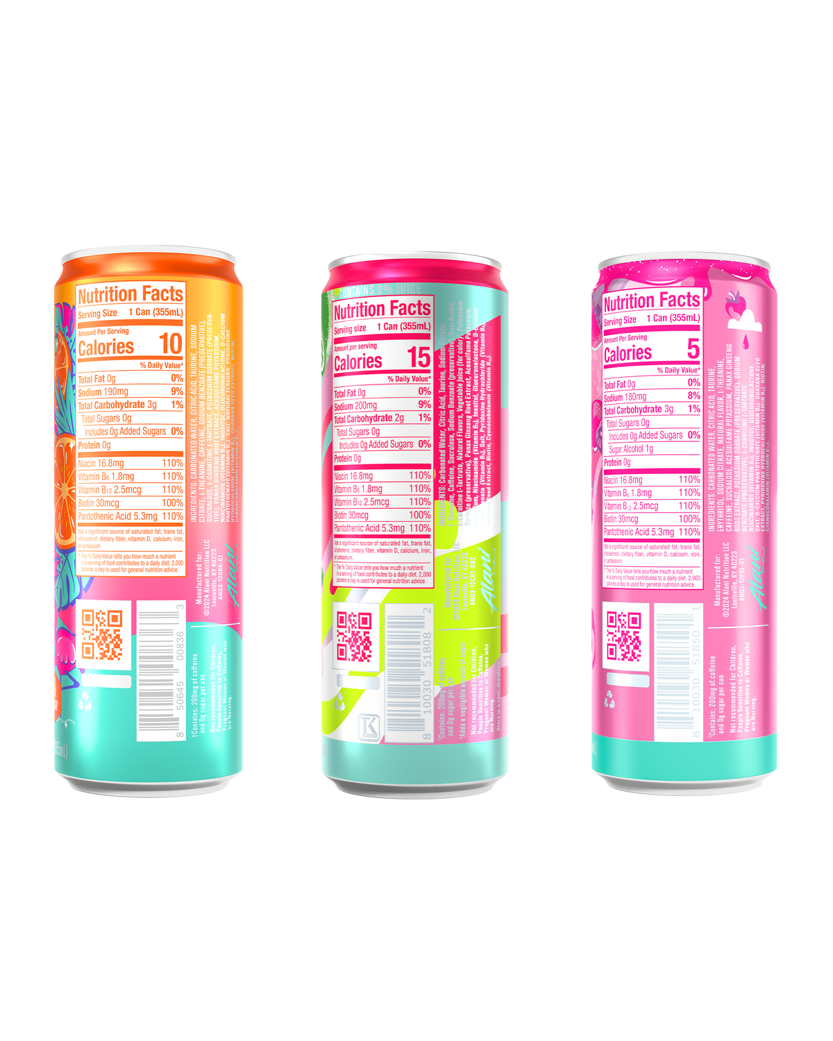 Alani Nu Energy Variety Pack - Sunshine Mix R1 - image 3