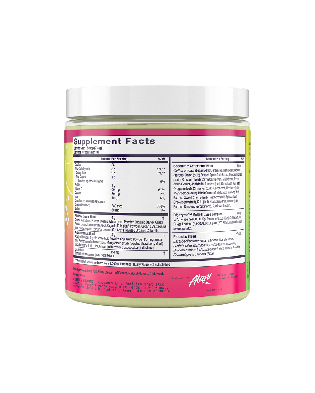 Alani Nu Super Greens - Wild Berry E5 - image 2