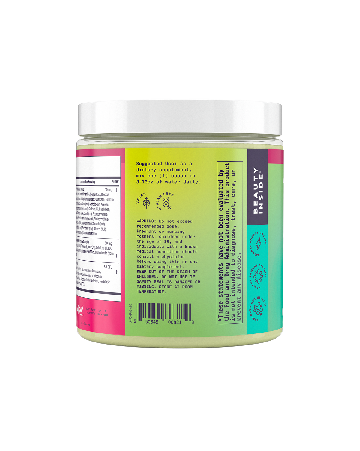 Alani Nu Super Greens - Wild Berry E5 - image 3