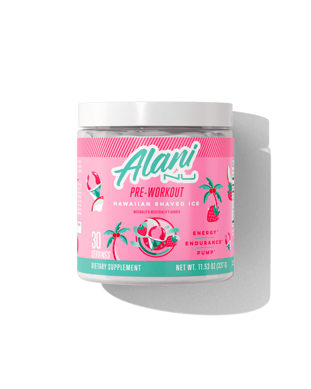 Alani Nu Pre-Workout - Hawaiian Shaved Ice E8 - image 1