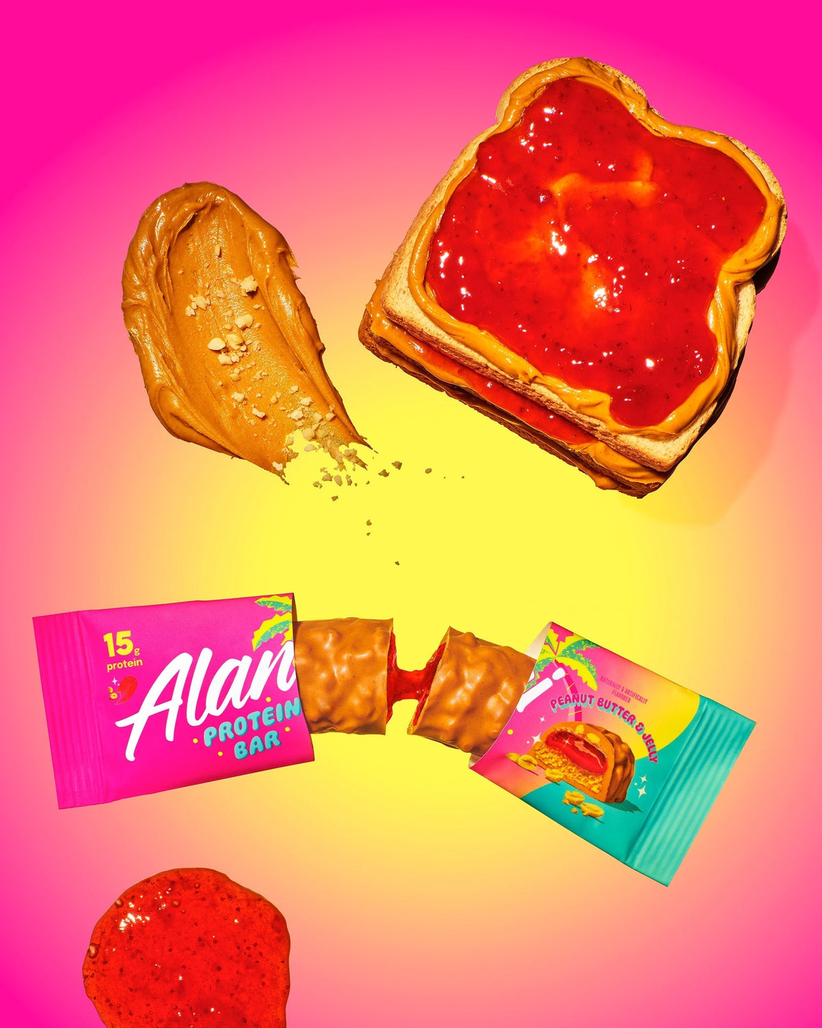 Alani Nu Protein Bar - Peanut Butter & Jelly U6 - image 7