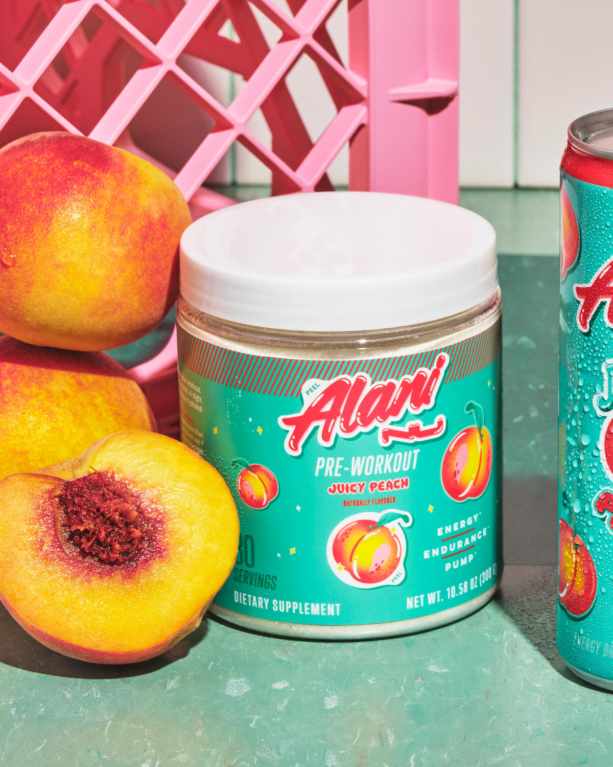 Alani Nu Pre-Workout - Juicy Peach W6 - image 6