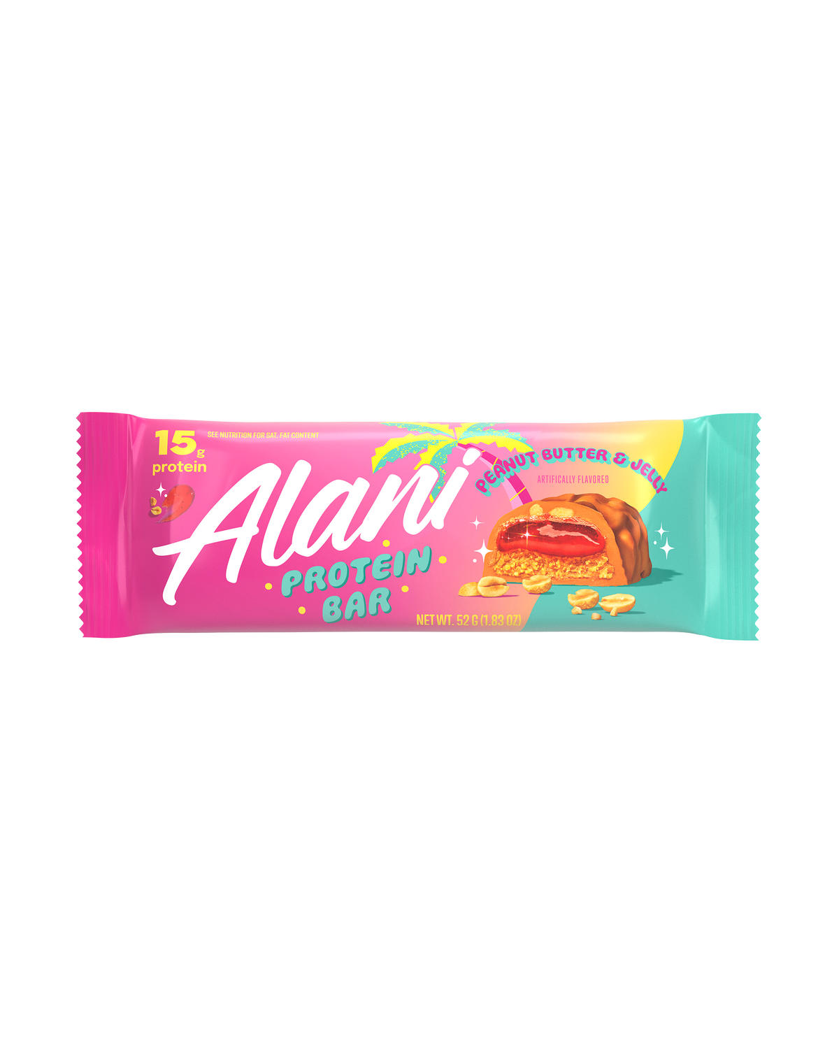 Alani Nu Protein Bar - Peanut Butter & Jelly U6 - image 2