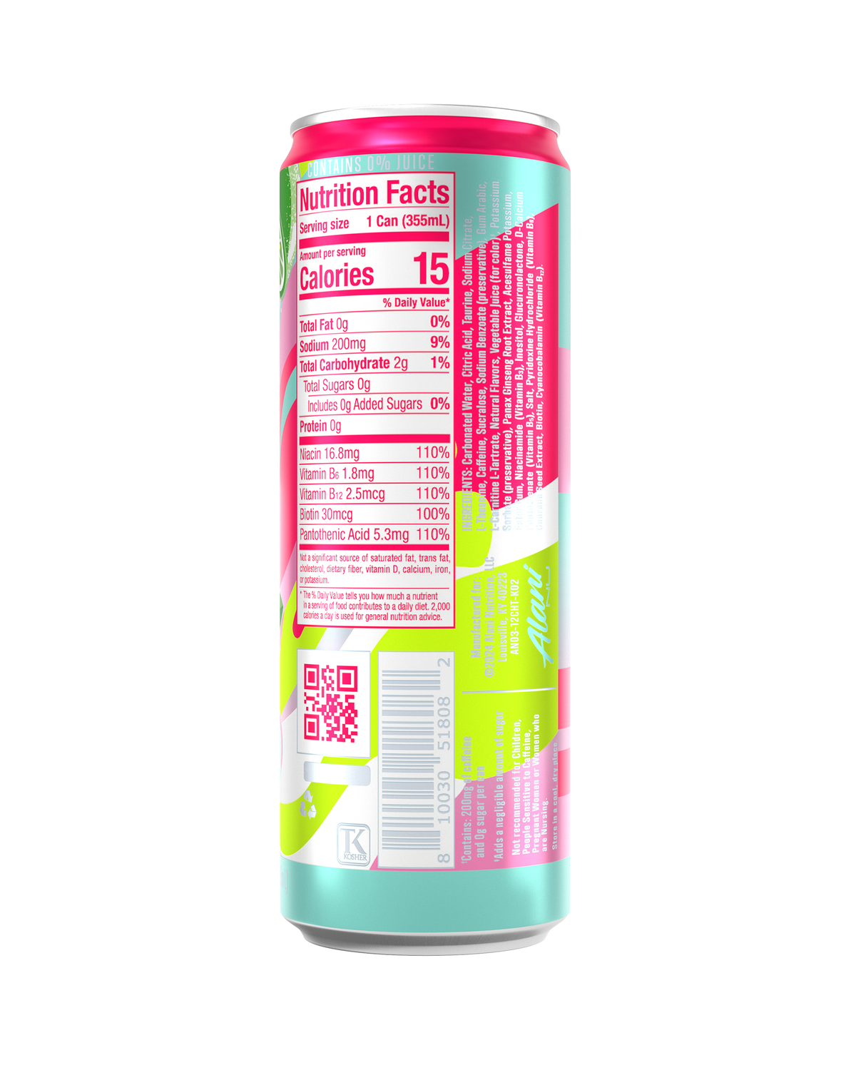 Alani Nu Energy Drink - Cherry Twist H8 - image 3