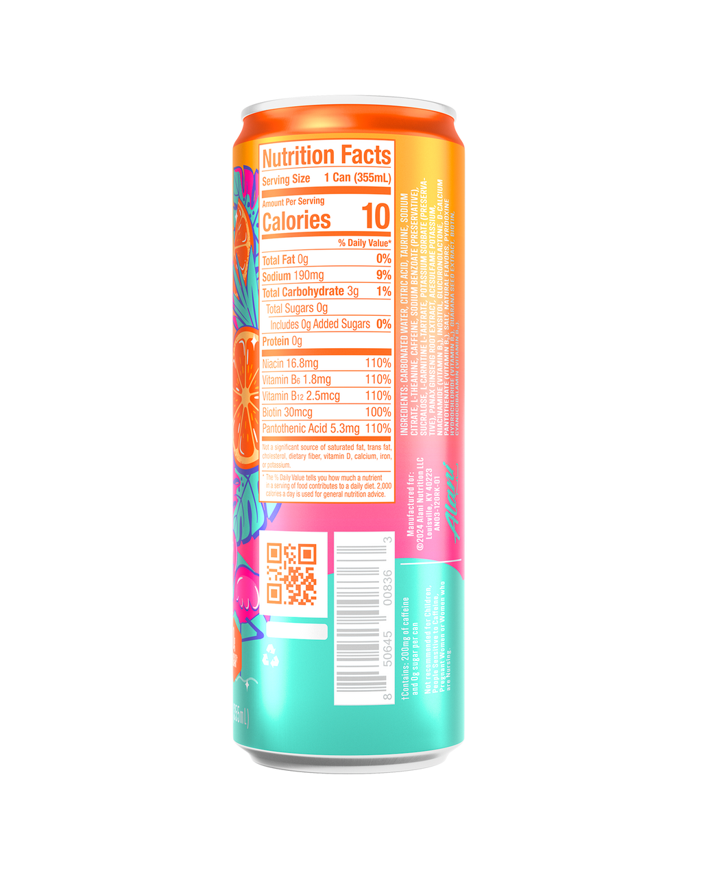 Alani Nu Energy Drink - Orange Kiss L9 - image 3