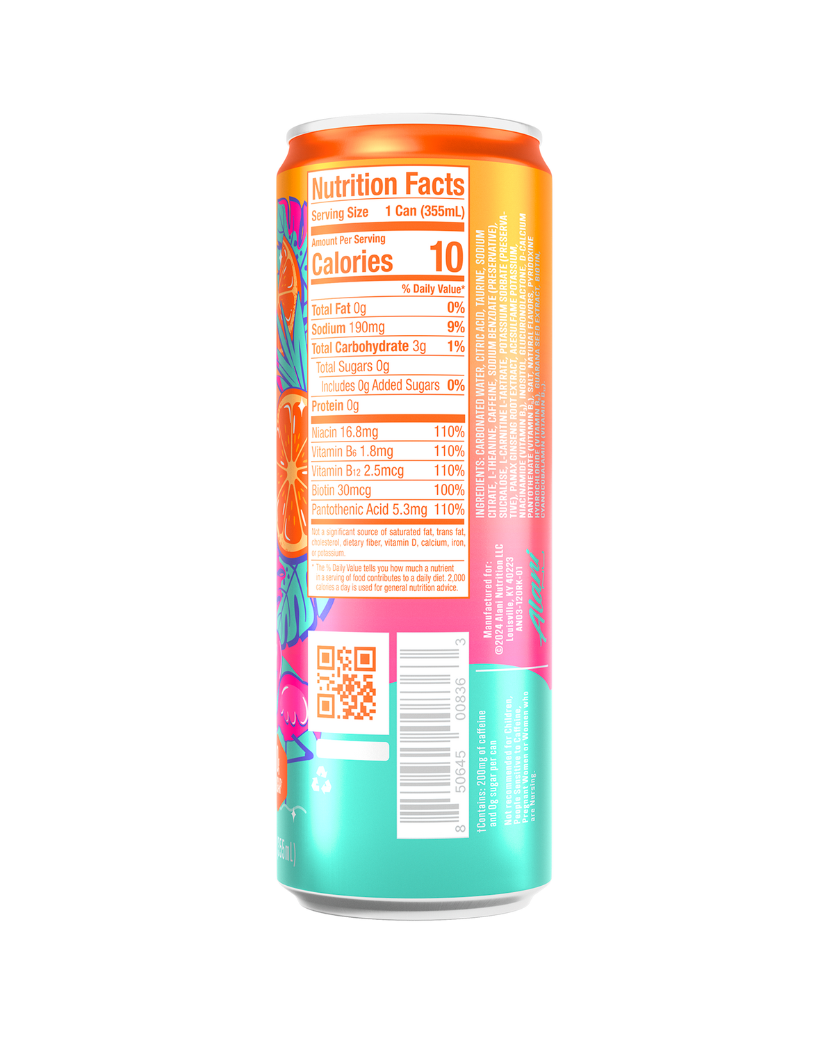 Alani Nu Energy Drink - Orange Kiss L9 - image 3