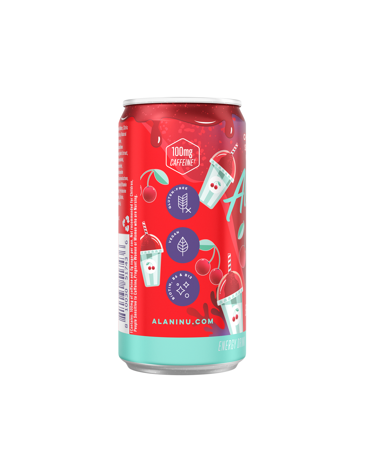 Alani Nu Mini Energy - Cherry Slush T4 - image 2