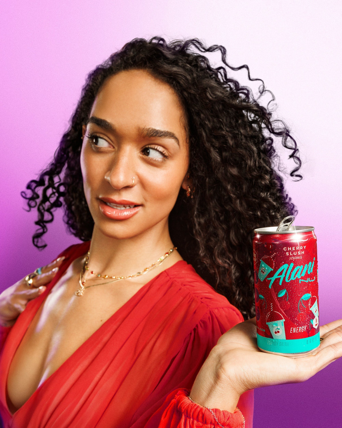 Alani Nu Mini Energy - Cherry Slush T4 - image 5